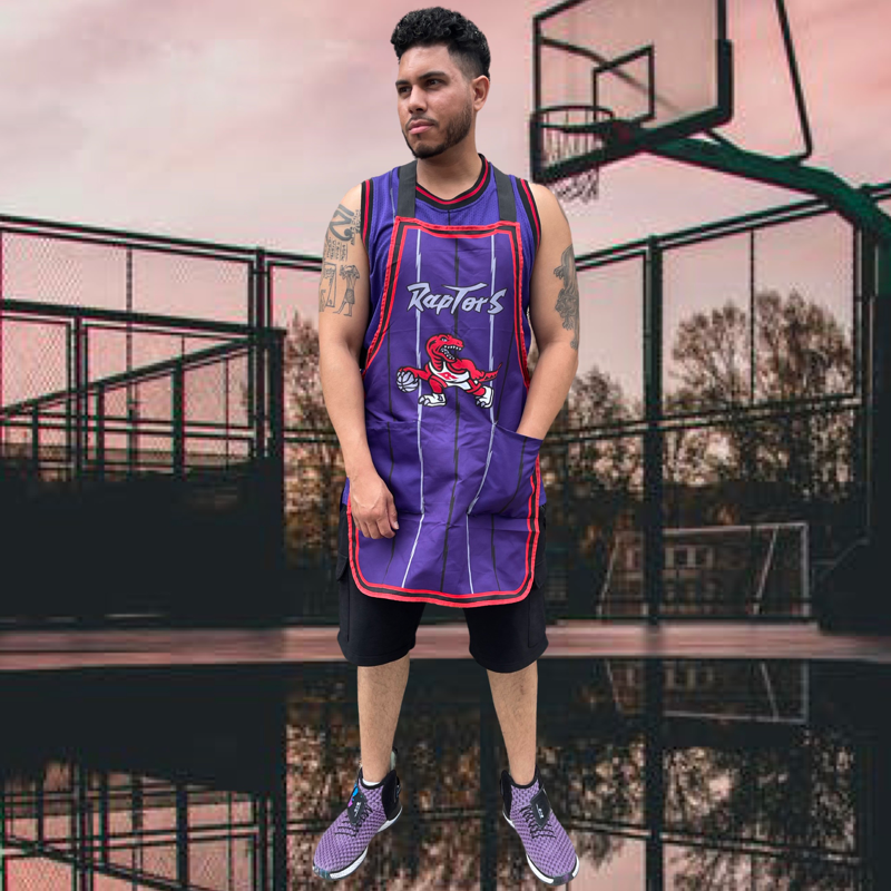 TO Raptors Apron  G Styles Barber Supply